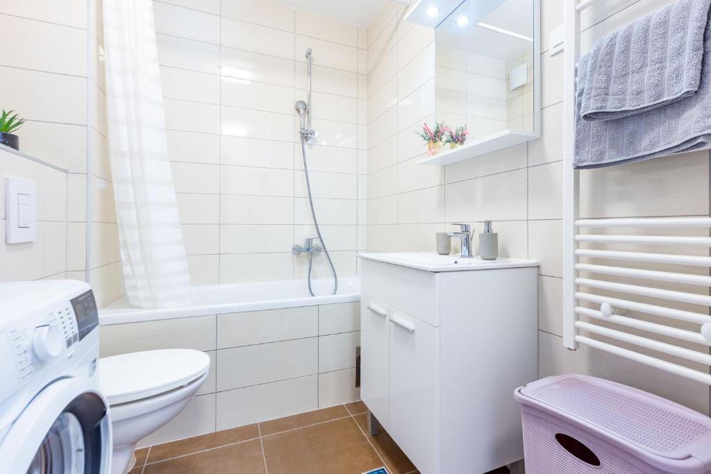 Kúpeľňa v ubytovaní VK-Zadar apartman w balcony