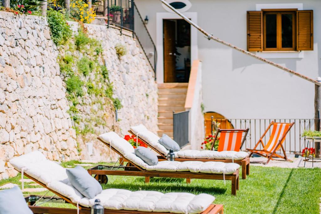 Zahrada ubytování Villa Le Murelle
