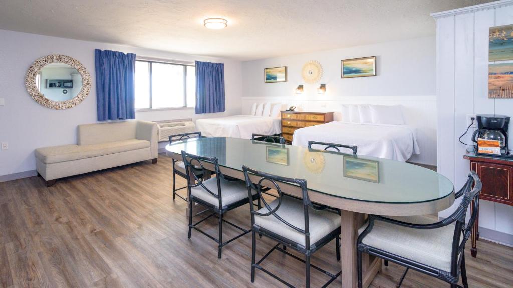 Posezení v ubytování Outer Banks Motor Lodge