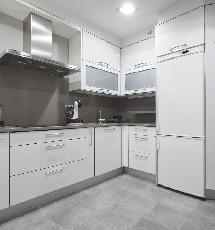 Kuchyňa alebo kuchynka v ubytovaní Ordulari - Basque Stay