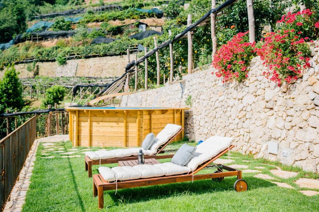Zahrada ubytování Villa Le Murelle
