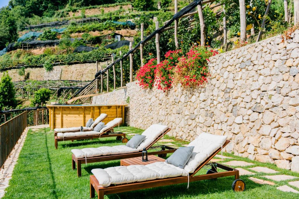 Zahrada ubytování Villa Le Murelle