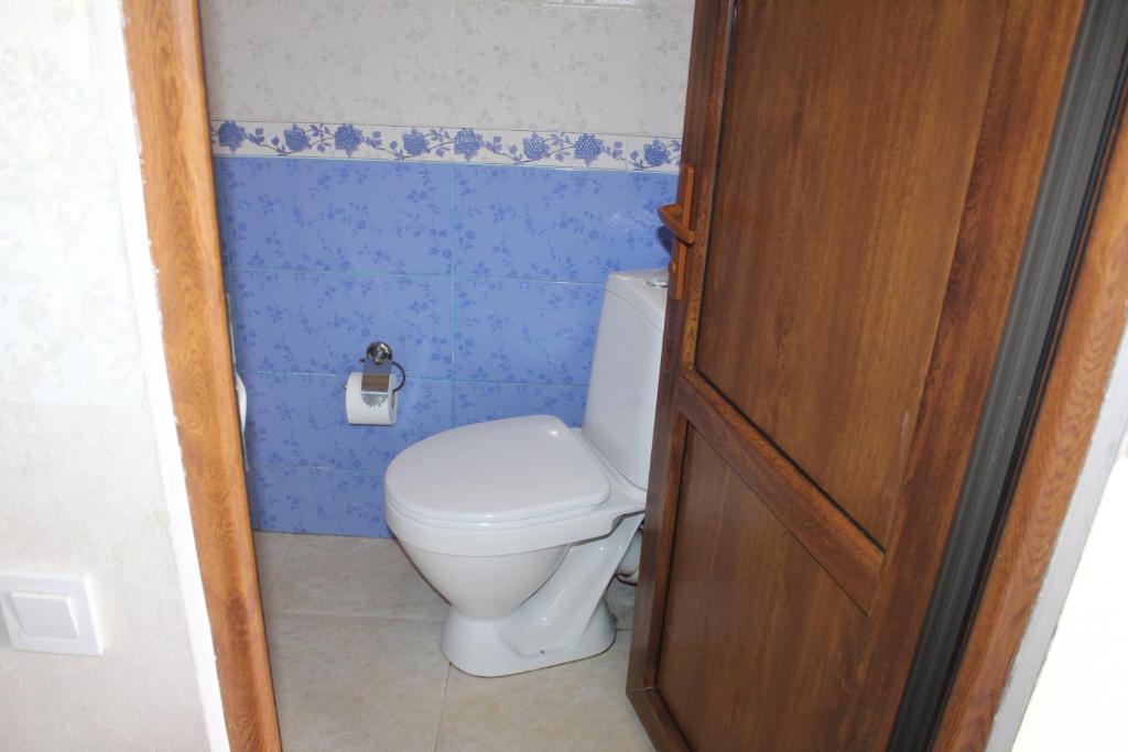 Koupelna v ubytování Roza Guesthouse