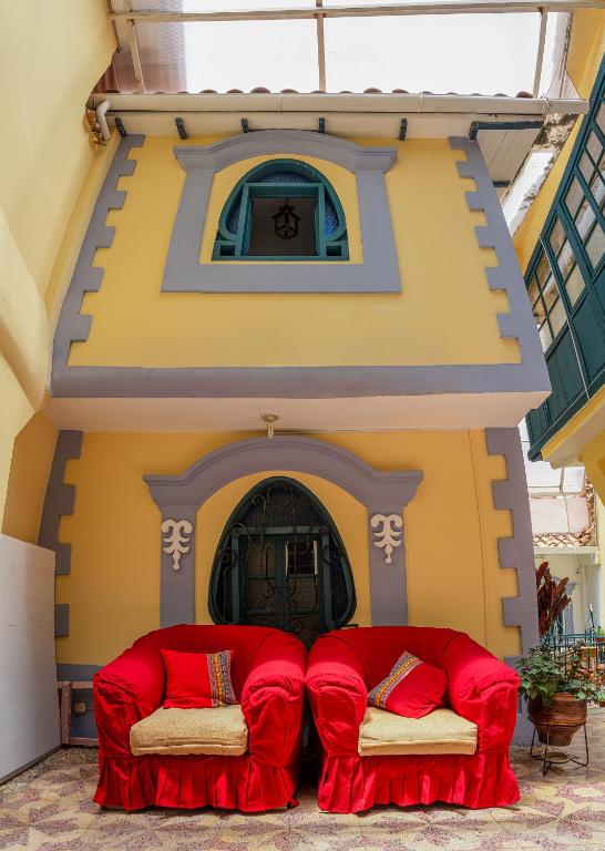 Posezení v ubytování Rituales Inn Cusco - San Blas