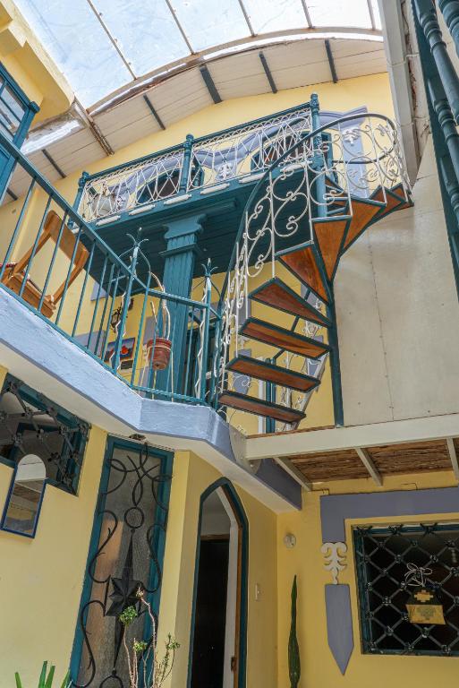 Balkón nebo terasa v ubytování Rituales Inn Cusco - San Blas