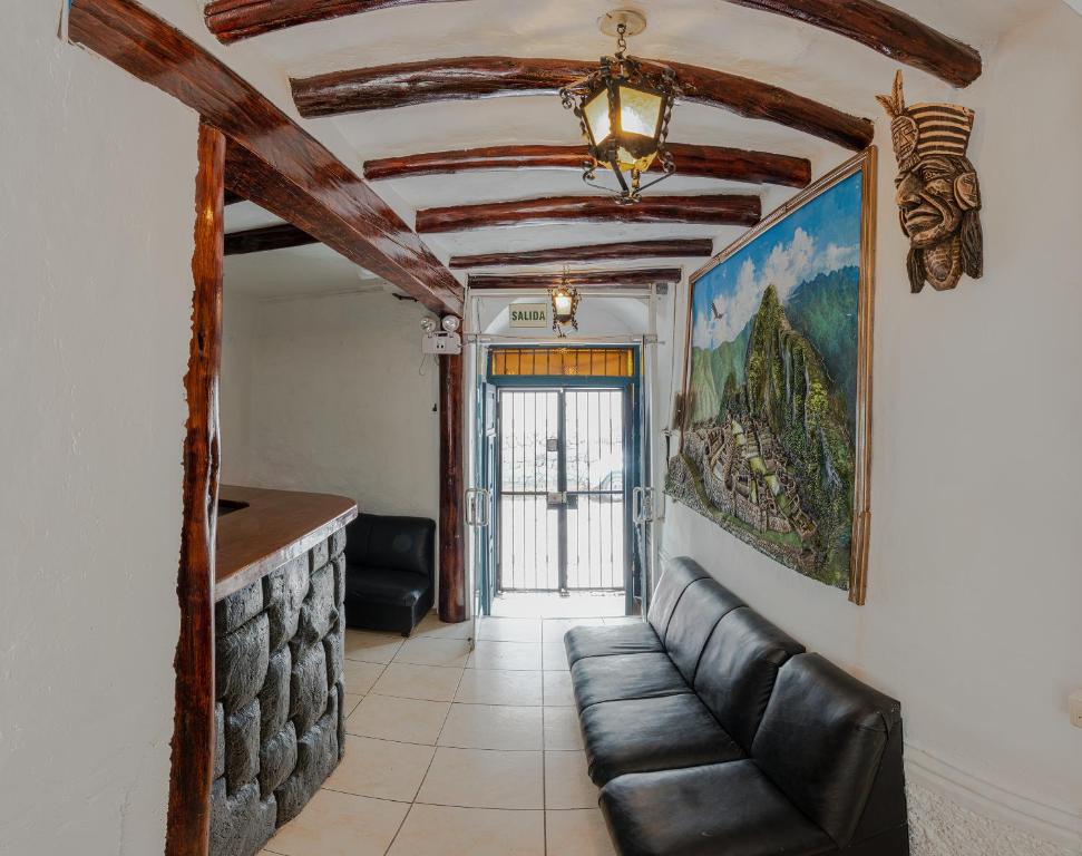 Posezení v ubytování Rituales Inn Cusco - San Blas