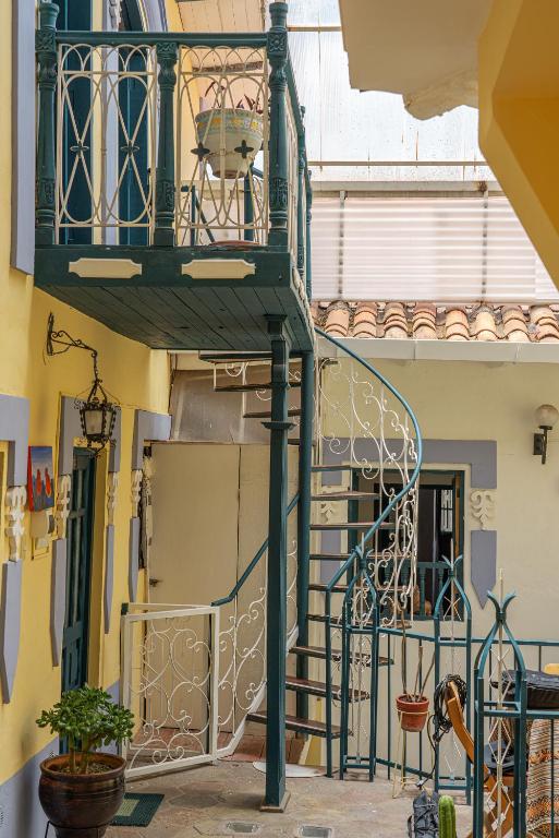 Balkón nebo terasa v ubytování Rituales Inn Cusco - San Blas