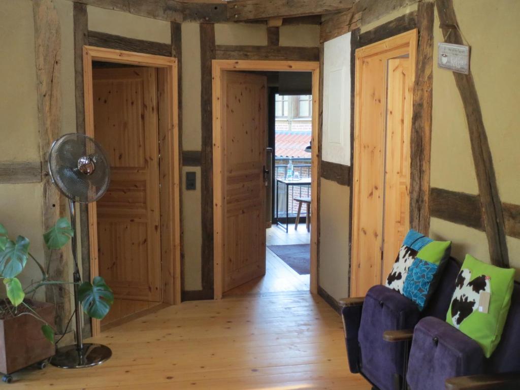 Posezení v ubytování Heidi´s Gästezimmer