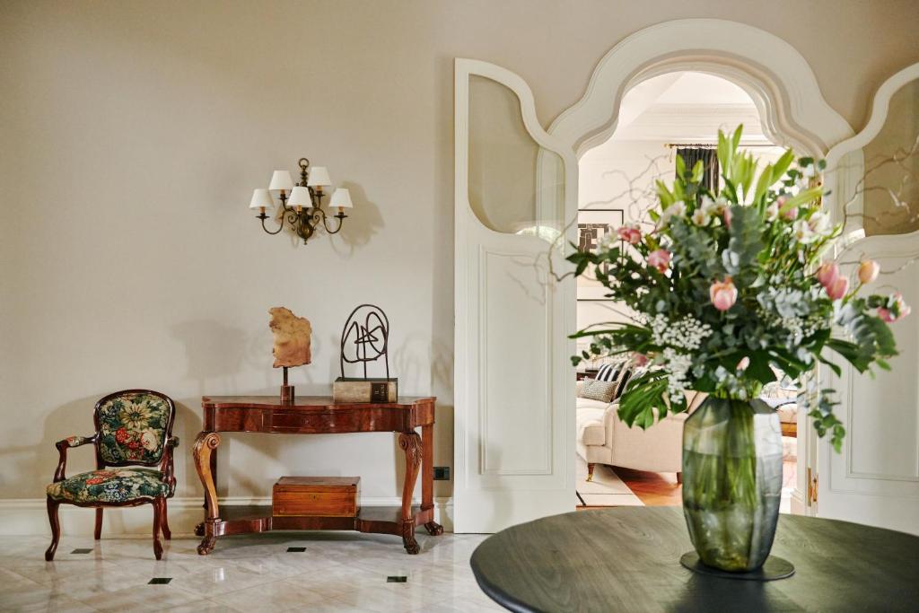 Posezení v ubytování Hotel Villa Soro