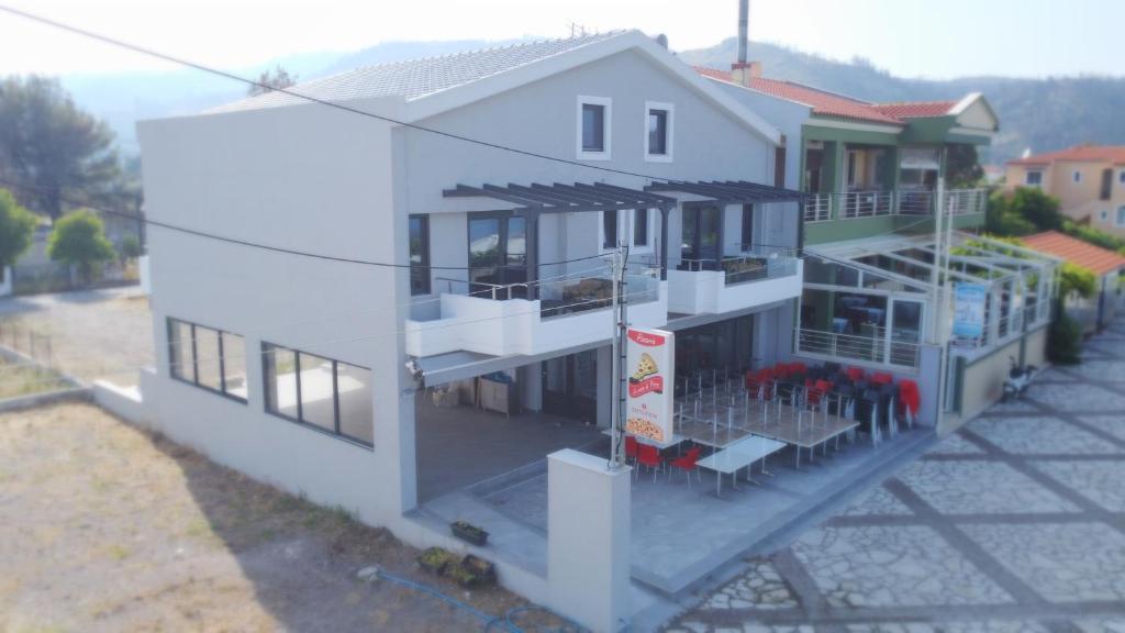 Budova, v ktorej sa apartmánový hotel nachádza