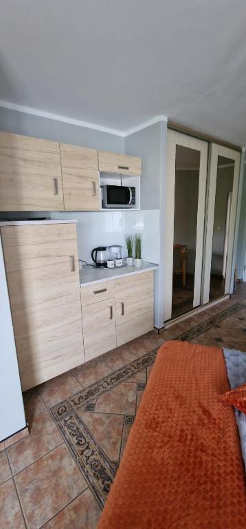 Kuchyňa alebo kuchynka v ubytovaní Apartamenty Hexagon nr 25