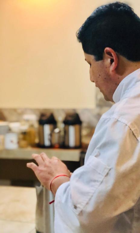 Os clientes hospedados em Hostería Jasy