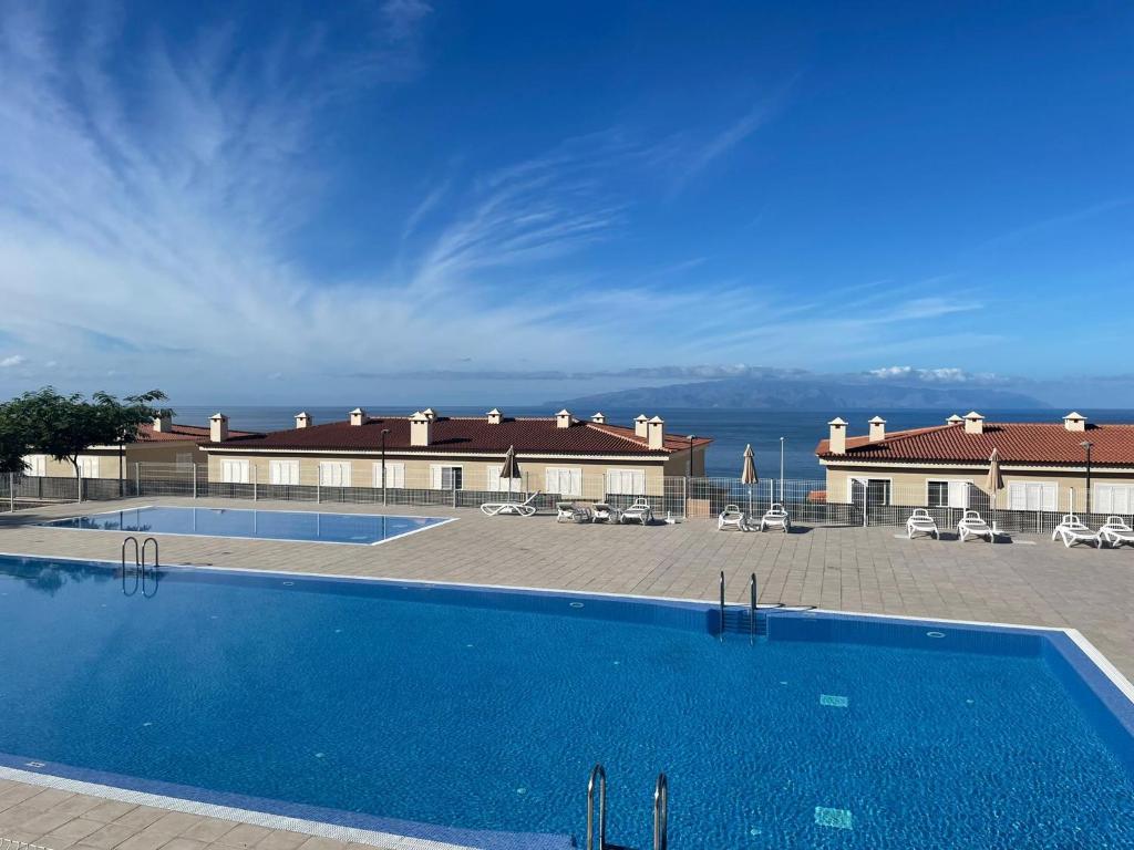 Bazén v ubytování Casa del Sol nebo v jeho okolí