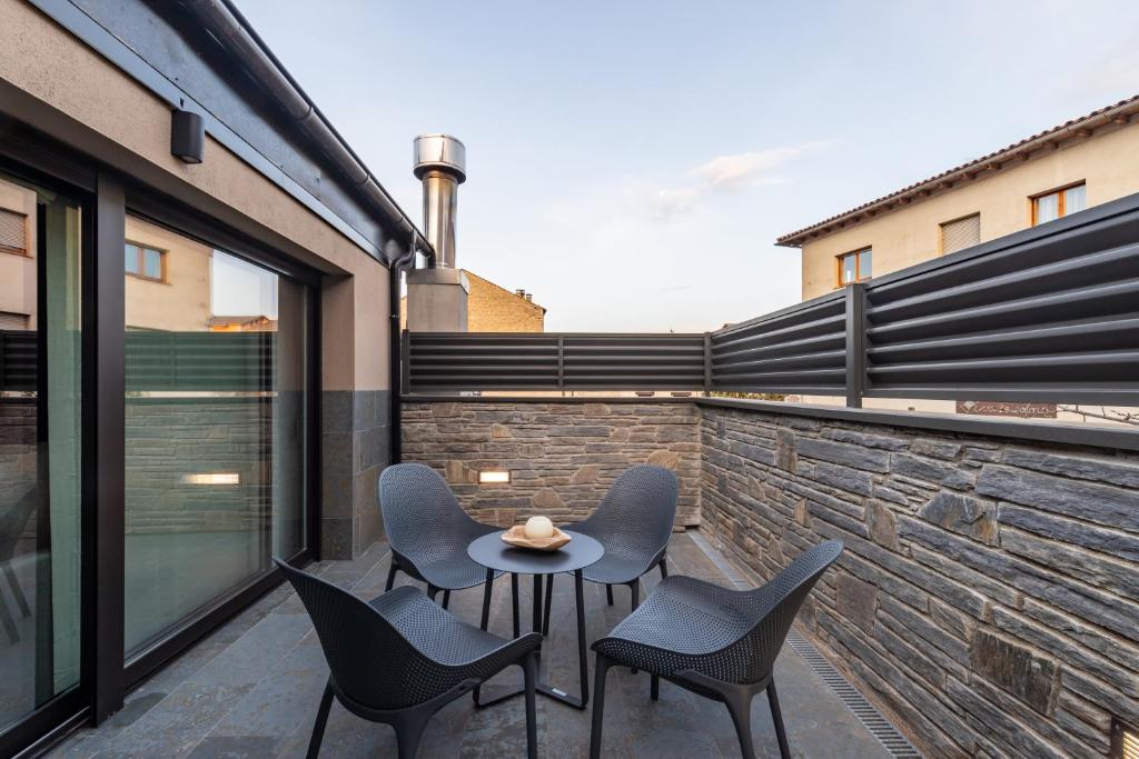 Balkón nebo terasa v ubytování Cerdanya Mountain Residences