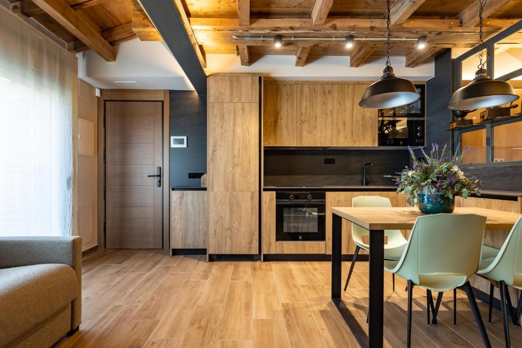 Kuchyň nebo kuchyňský kout v ubytování Cerdanya Mountain Residences