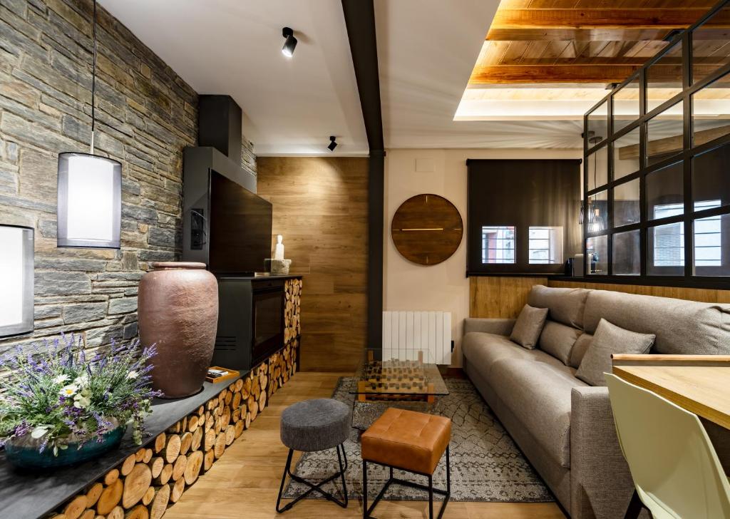 Posezení v ubytování Cerdanya Mountain Residences