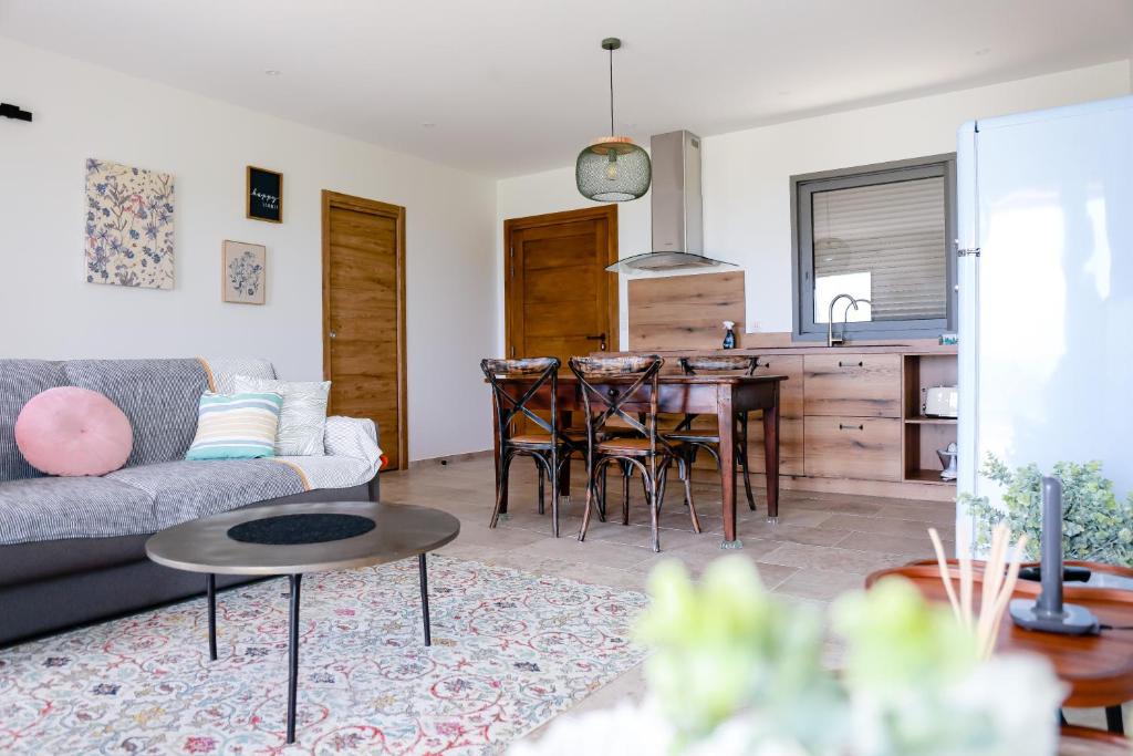 Kuchyň nebo kuchyňský kout v ubytování U San Daniellu villas et chambres