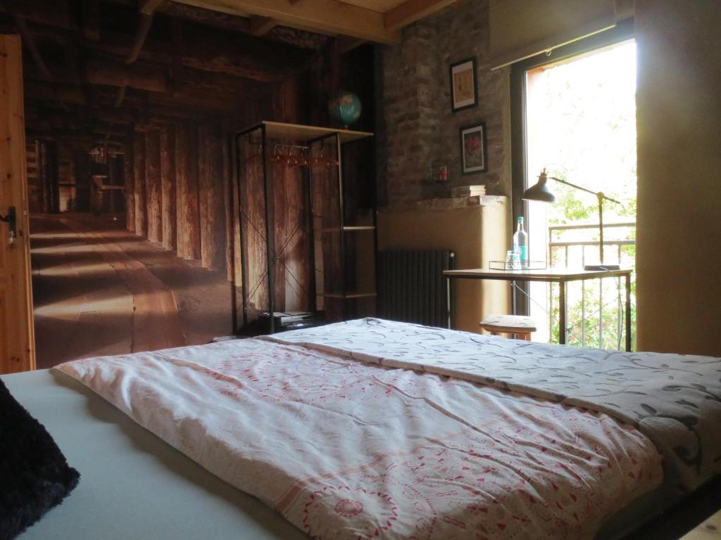 Postel nebo postele na pokoji v ubytování Heidi´s Gästezimmer