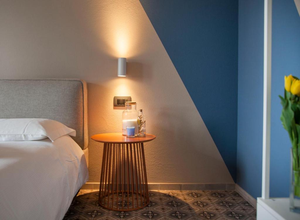 Postel nebo postele na pokoji v ubytování Moncrivel Rooms & Relax
