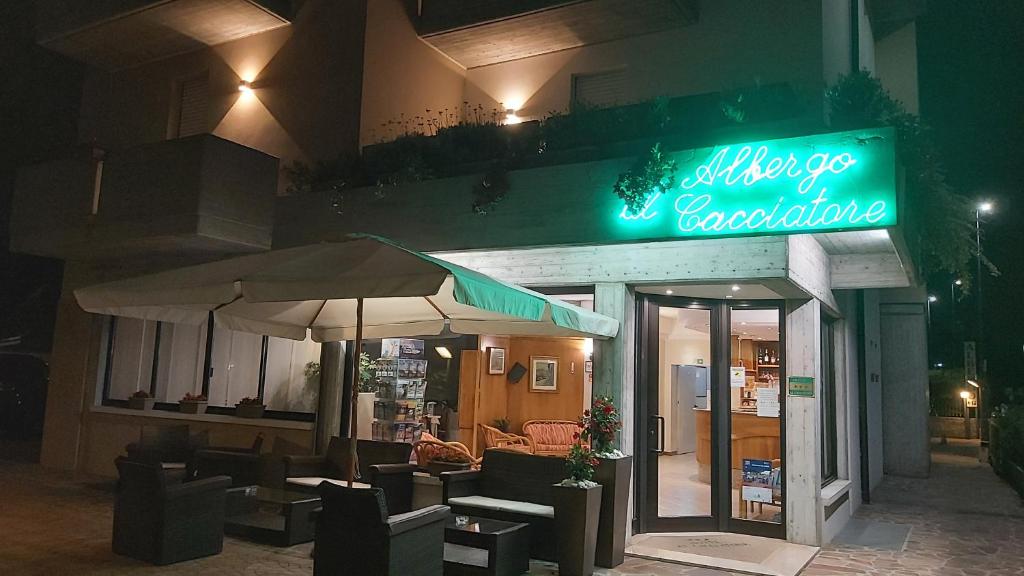 Posezení v ubytování Albergo Al Cacciatore