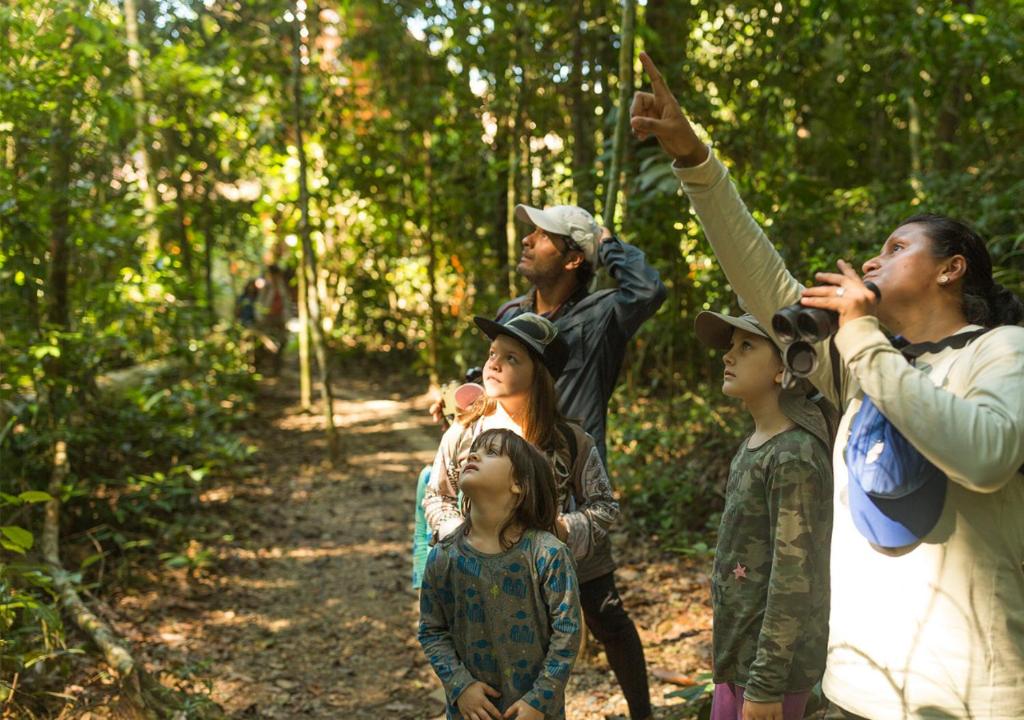 Majutusasutuse Posada Amazonas Lodge külastajad