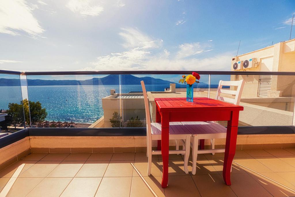 Balkón nebo terasa v ubytování Hotel Picasso