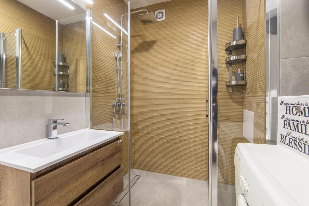 Kúpeľňa v ubytovaní Apartman Porto