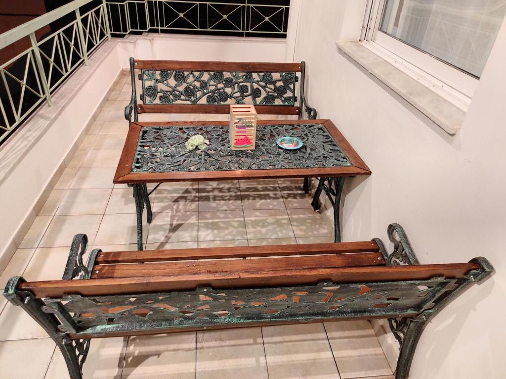 Posezení v ubytování Emerald- 2 -Bedroom Apartment in Preveza