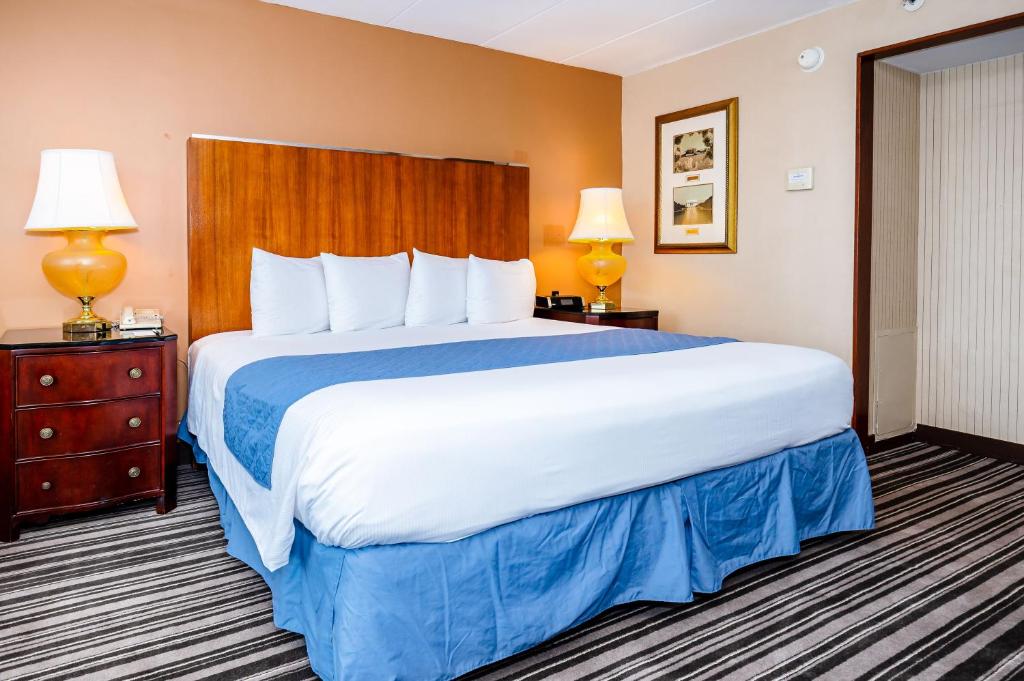 Postel nebo postele na pokoji v ubytování Metro Points Hotel Washington North
