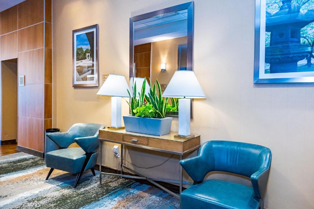 Posezení v ubytování Metro Points Hotel Washington North