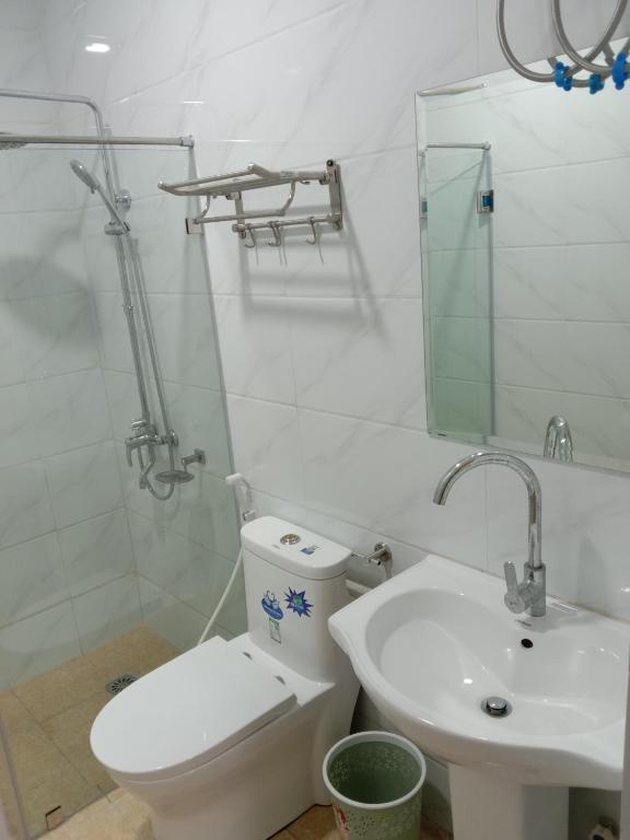 Koupelna v ubytování Meaco Royal Hotel- Lucena