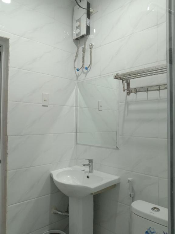 Koupelna v ubytování Meaco Royal Hotel- Lucena