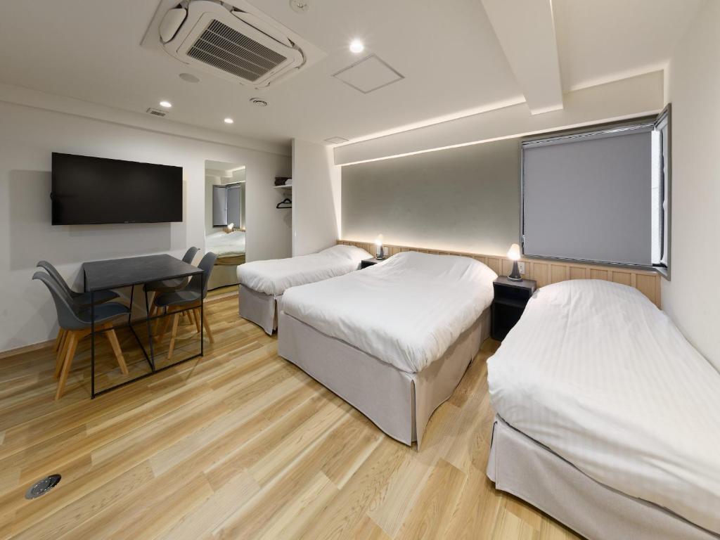 Televisi dan/atau pusat hiburan di Shinjuku City Hotel N.U.T.S Tokyo