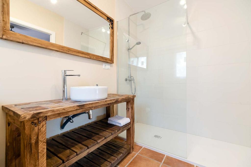 Kúpeľňa v ubytovaní Casa Xixella a 15 min de Sitges