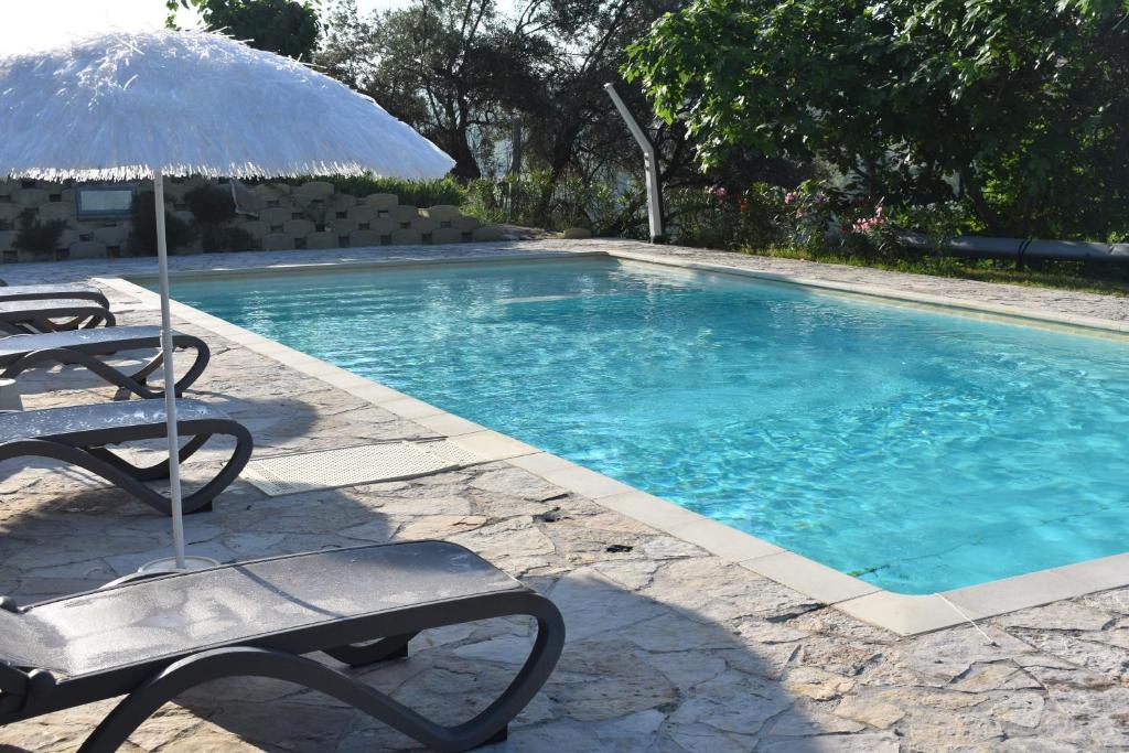 Basen w obiekcie Casa Raffaela, Charming villa with a nice pool lub w pobliżu