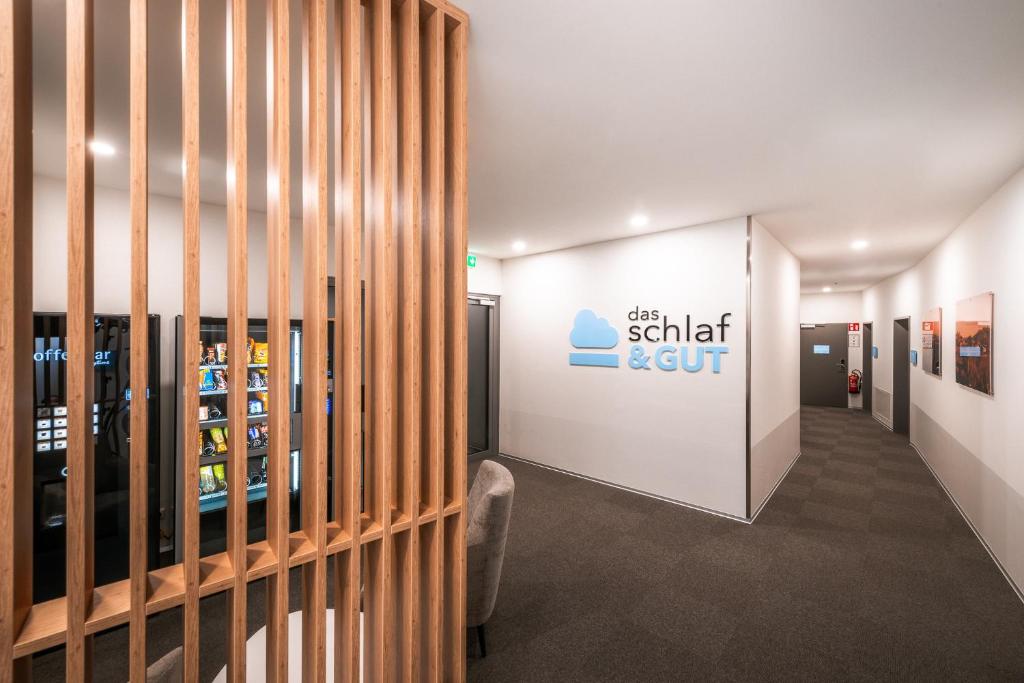 Majutusasutuses Das schlaf&GUT - Self Check-In olev sertifikaat, autasu, silt või muu dokument