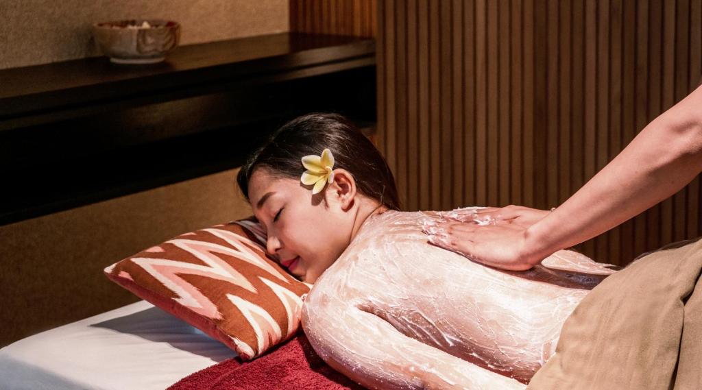 Lázně a/nebo wellness v ubytování Bisma Eight Villas