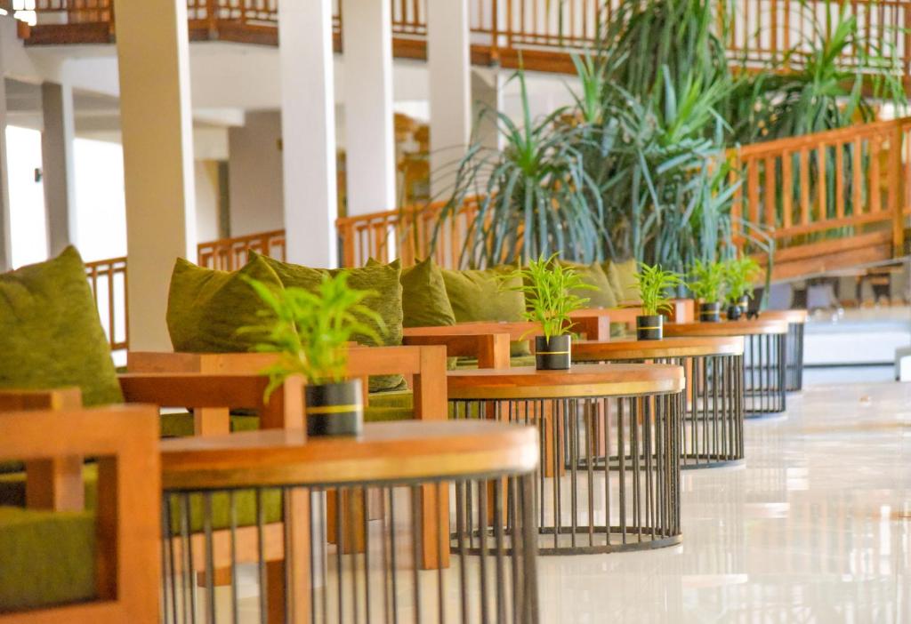 Restaurace v ubytování Breeze Pasikudah