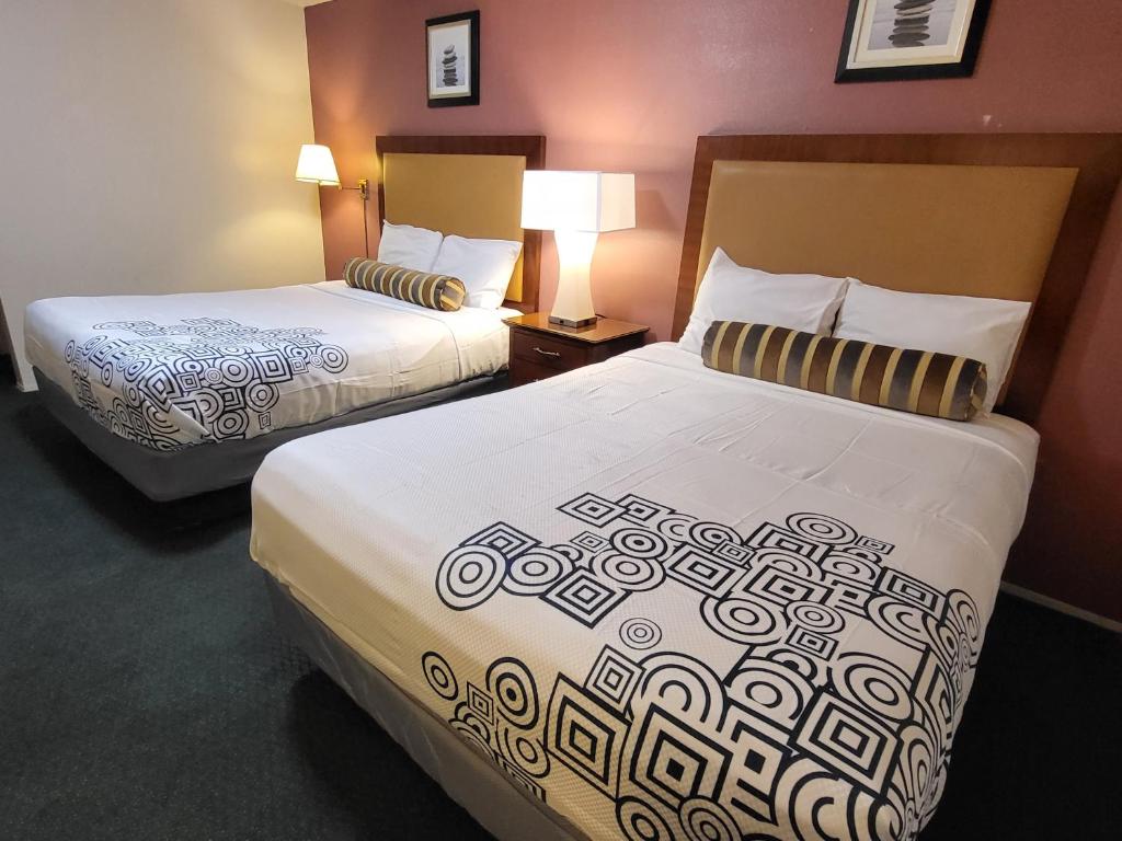 Star Inn On Route 66, Barstow - クイーンベッド2本のクイーンルーム