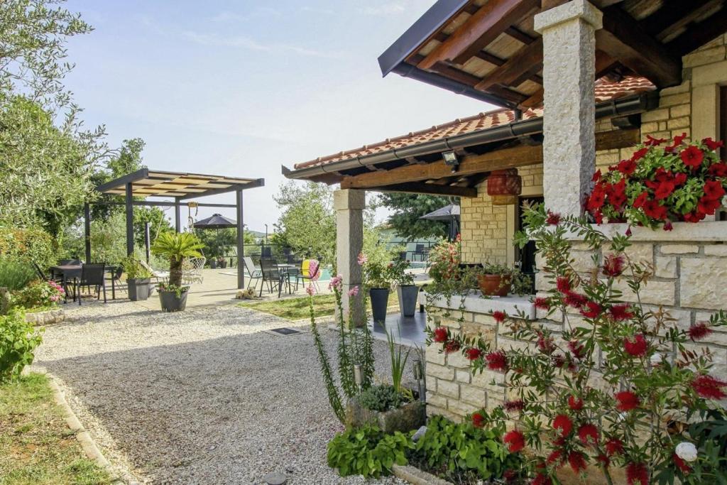 Zahrada ubytování Mani in Pilkovići - Istrien
