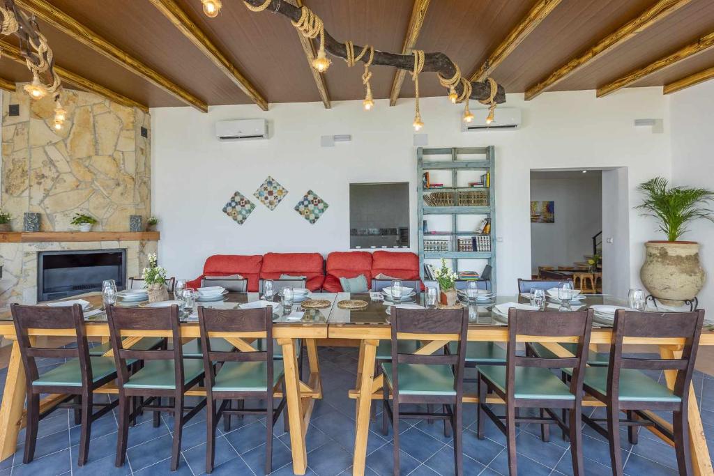 Restaurace v ubytování Casa Rural Maimones