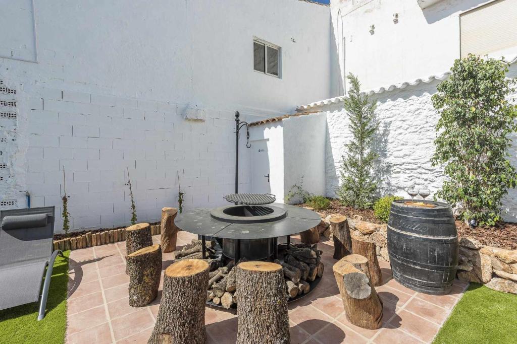Patio nebo venkovní prostory v ubytování Casa Rural Maimones
