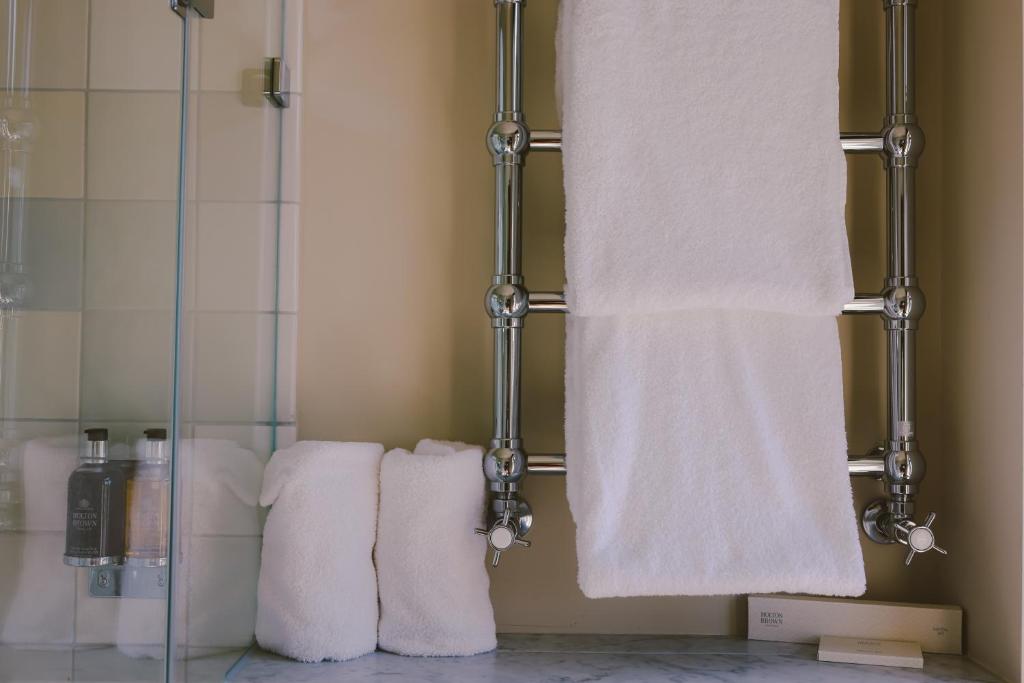 Koupelna v ubytování Mimosa Suites
