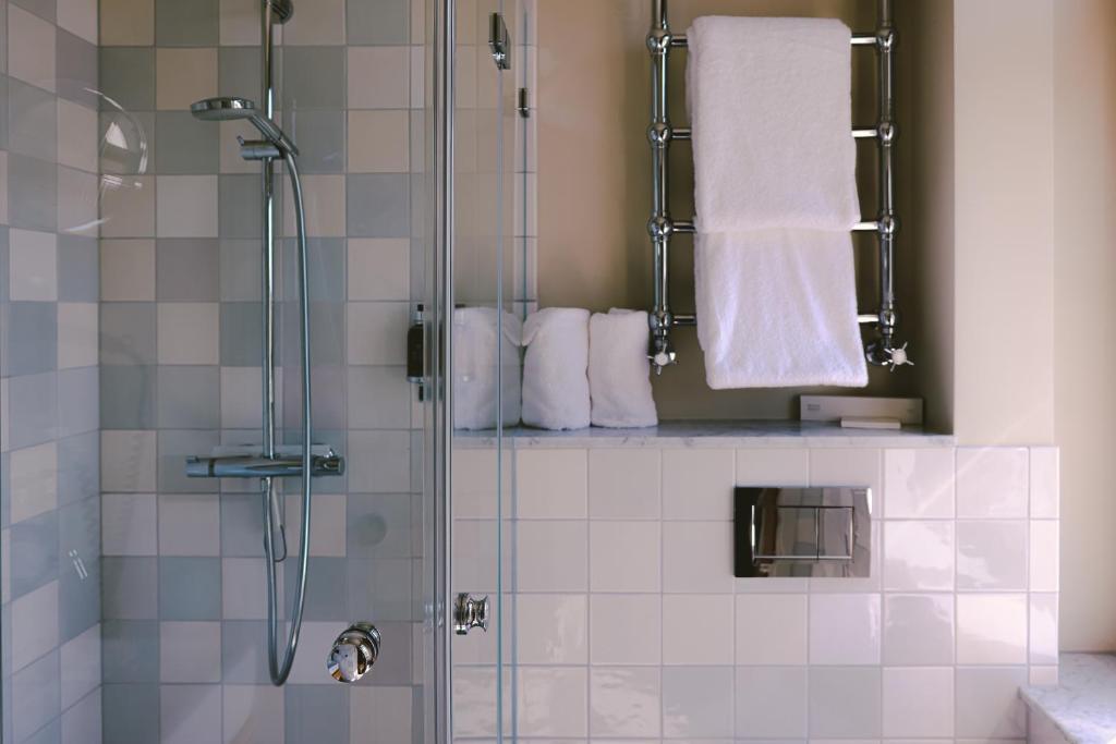Koupelna v ubytování Mimosa Suites