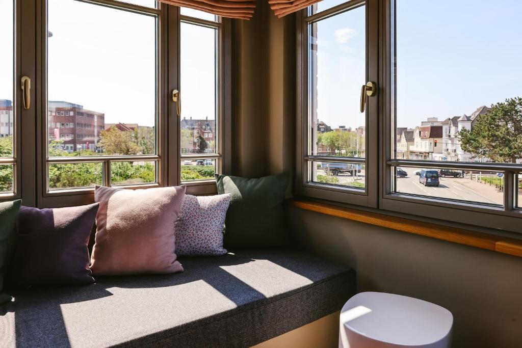 Posezení v ubytování Mimosa Suites