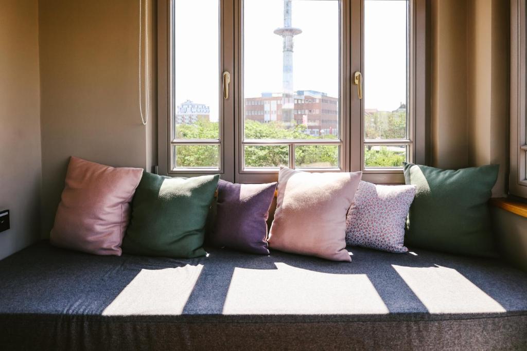Posezení v ubytování Mimosa Suites