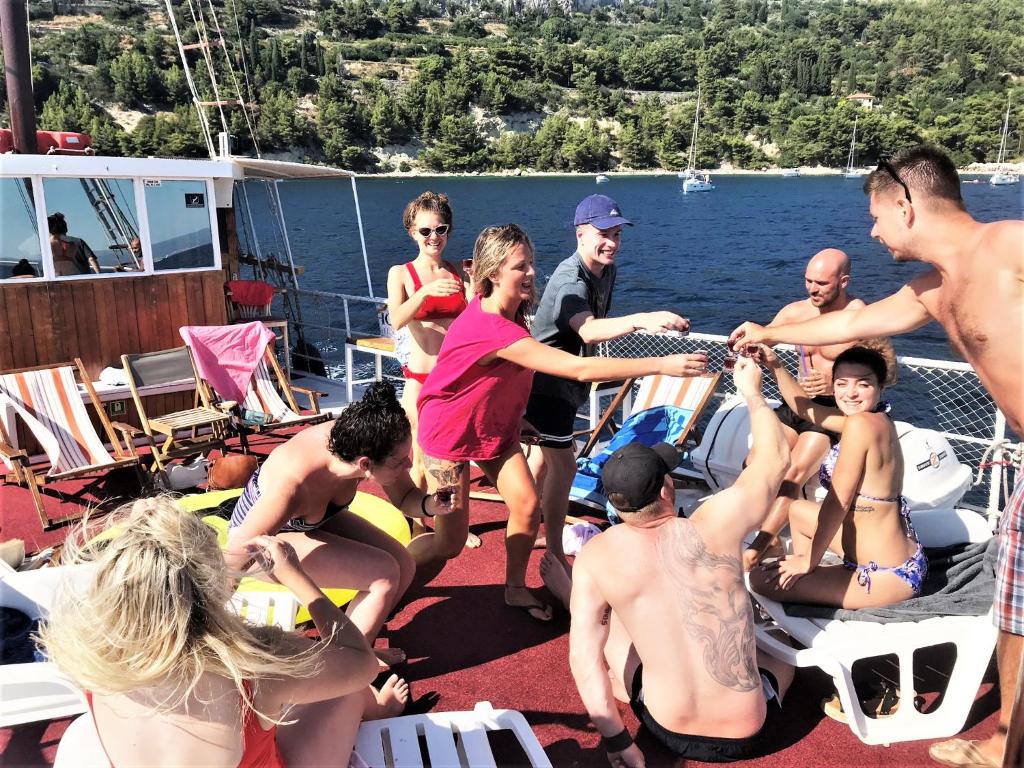 Hostia v ubytovaní Rhythm Floating Hostel - Zadar