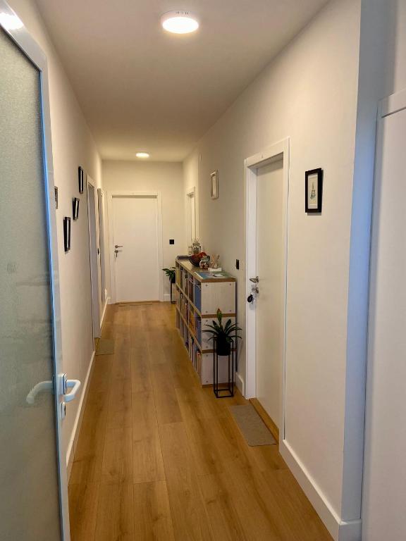 Kuchyň nebo kuchyňský kout v ubytování Portum rooms