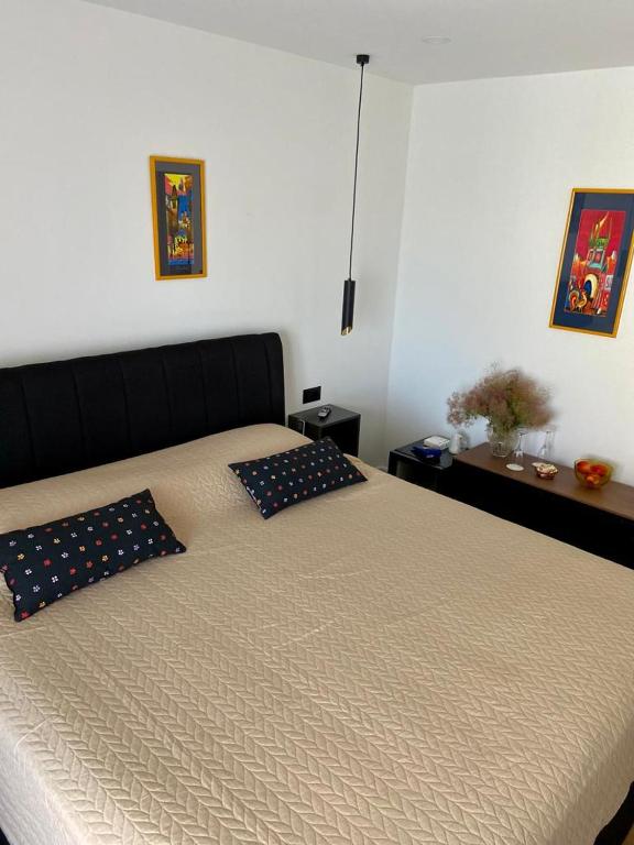 Postel nebo postele na pokoji v ubytování Portum rooms
