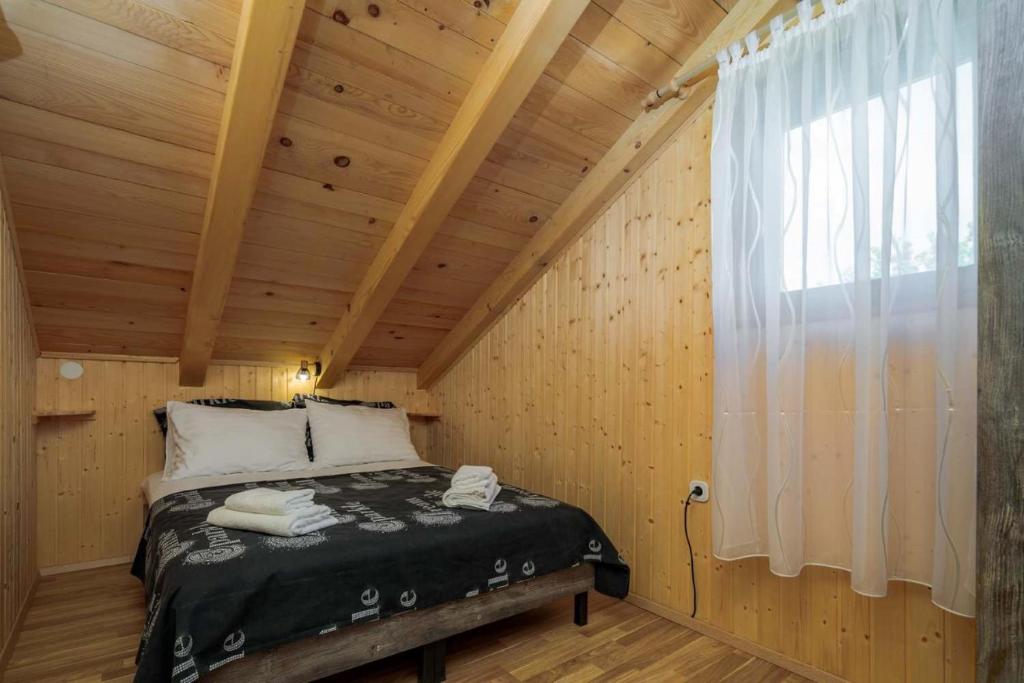 Posteľ alebo postele v izbe v ubytovaní Villa Mystic Woods